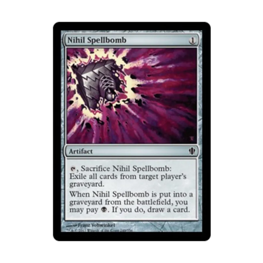 

CCG Нихил Спеллбомба (клавиша C), MTG - Commander 2013