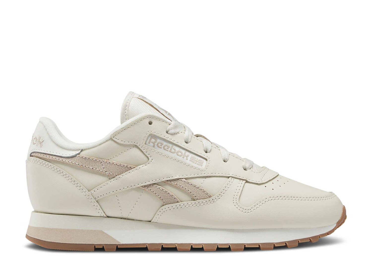 

Кроссовки Reebok Wmns Classic Leather 'Alabaster Beige', кремовый, Бежевый