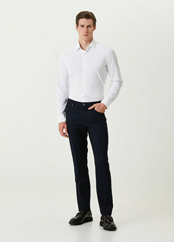 

Темно-синие брюки Corneliani, Синий