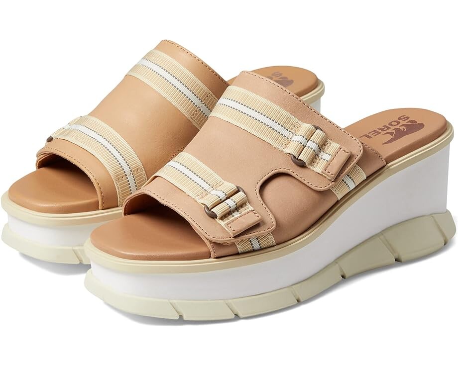 

Туфли SOREL Joanie III Slide, цвет Honest Beige/Chalk