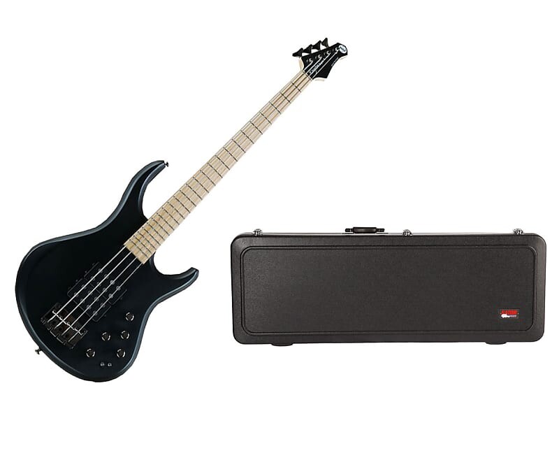 

Басс гитара MTD Kingston Super 4 - Matte Black w/ Maple FB + Gator Hard Case