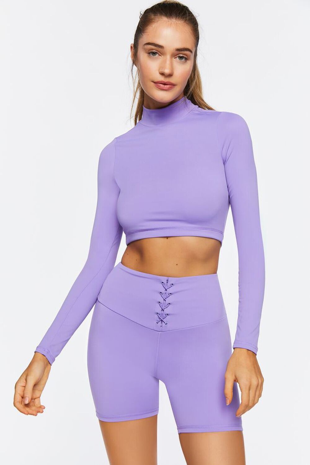

Байкерские шорты Active на шнуровке Forever 21