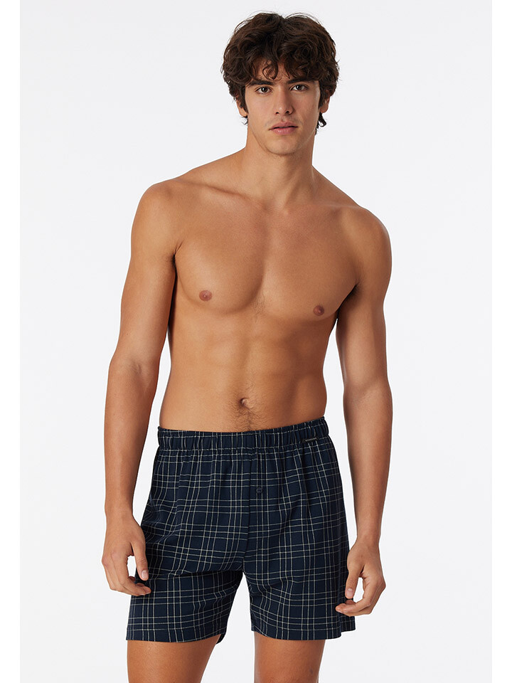 

Боксеры Schiesser Boxershorts, цвет Dunkelblau/ Weiß