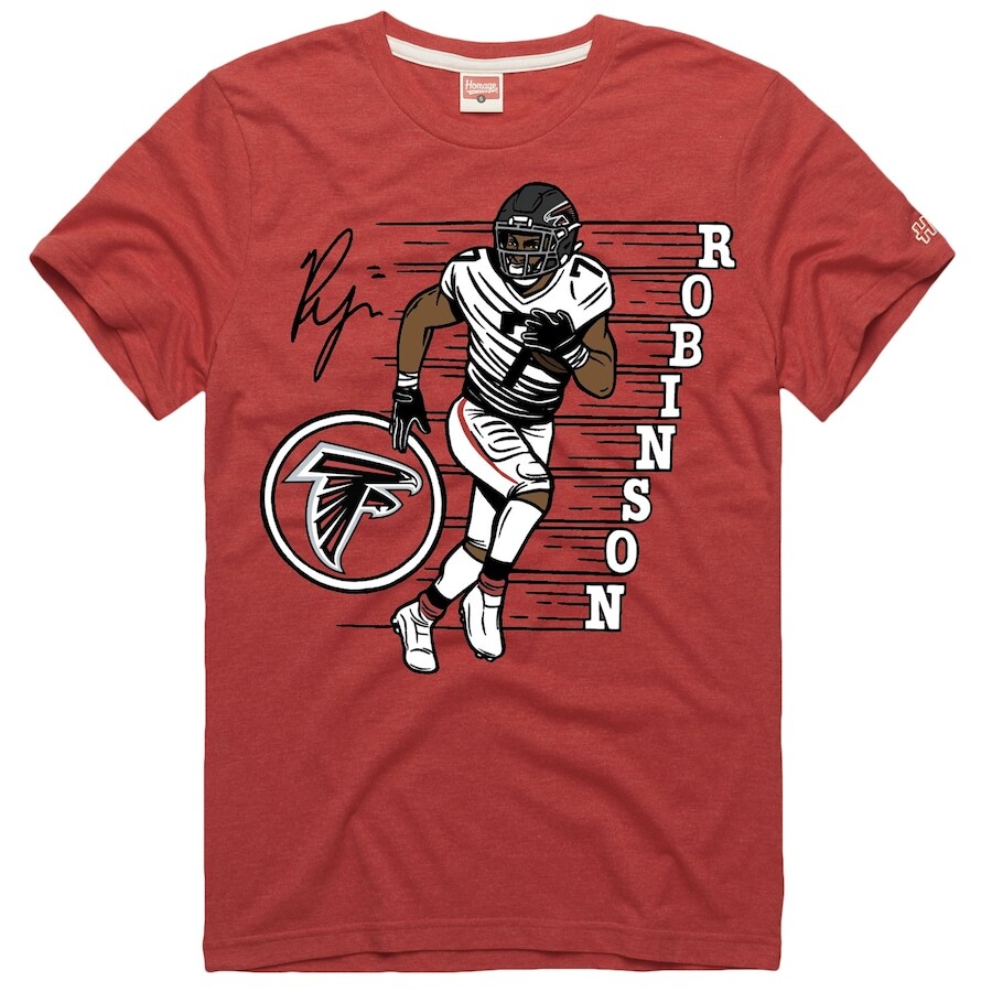 

Футболка с коротким рукавом Homage Atlanta Falcons, красный