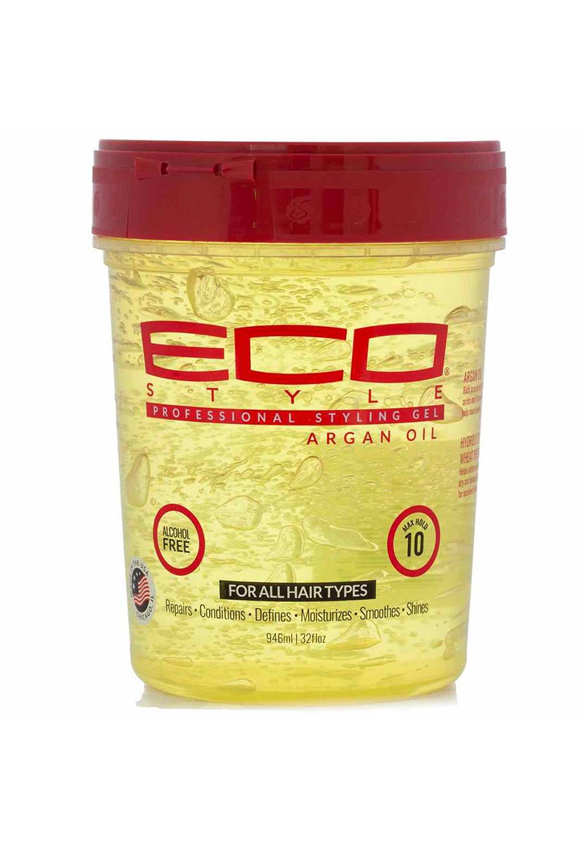 Стайлинг STYLE ARGAN OIL STYLING GEL 32OZ 946ML Eco Style 9 06oz 268ml american eco styling hair eco style gel olive oil gel