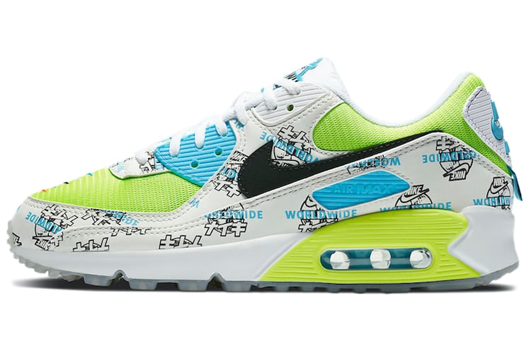 

Кроссовки Nike Air Max 90 SE Worldwide Katakana White Women's