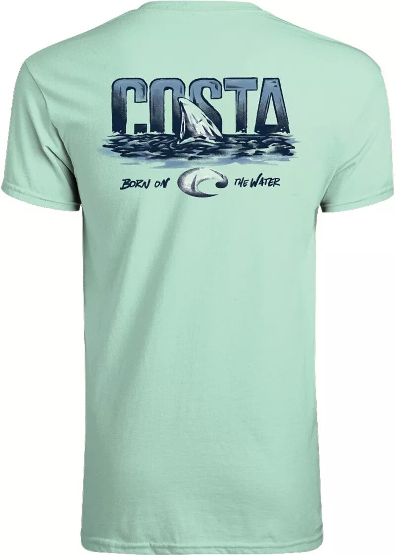 цена Мужская футболка Costa Del Mar с изображением акулы Surface