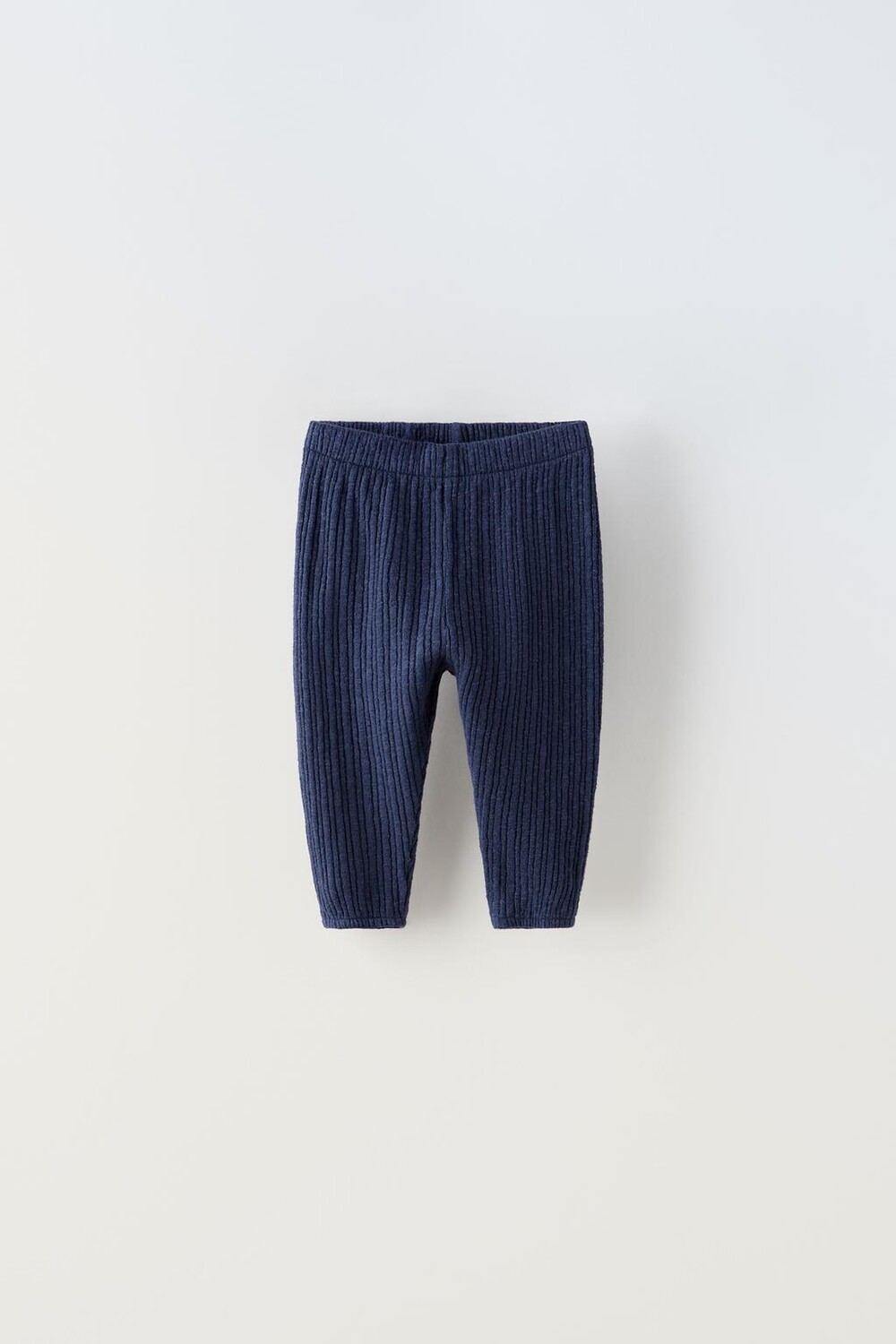 

Леггинсы с текстурированной ткани ZARA, темно-синий