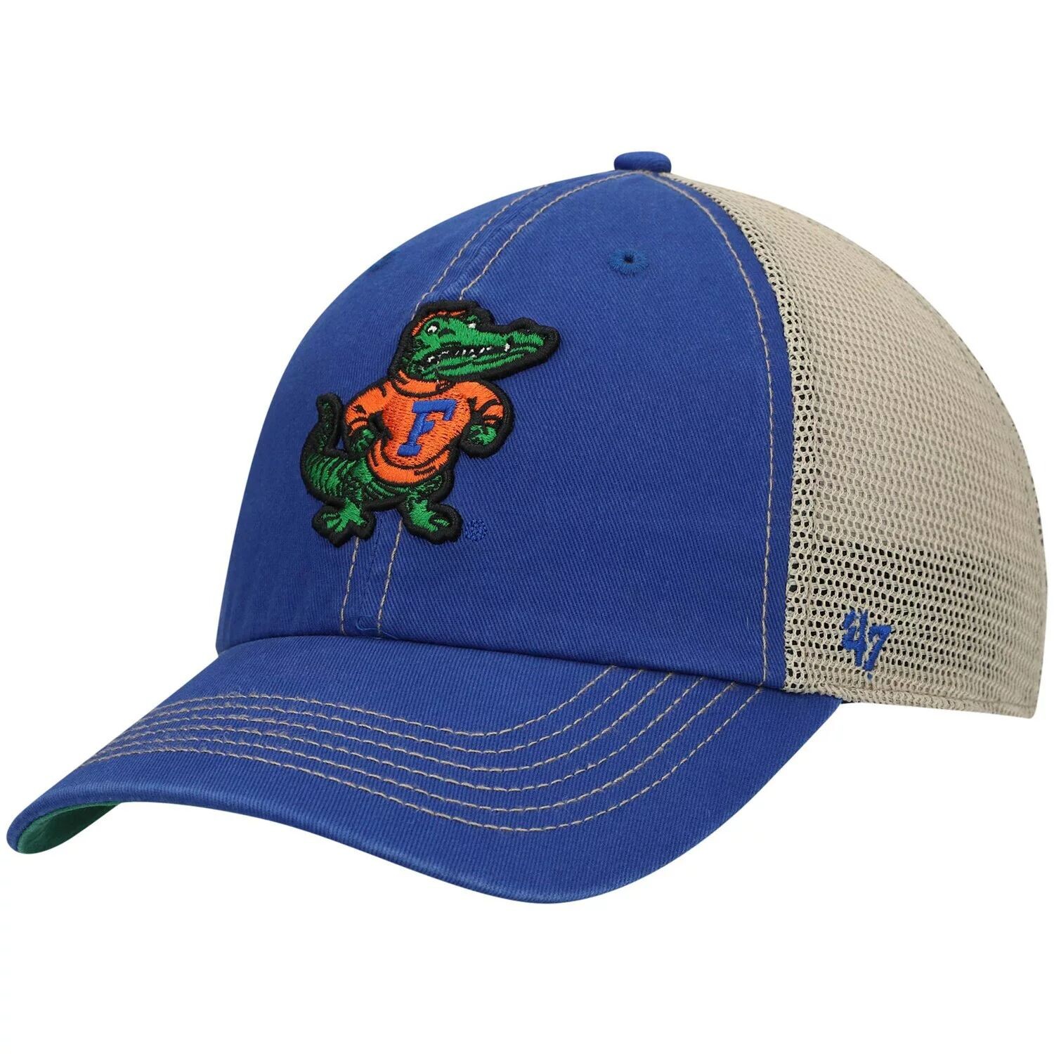 

Мужская кепка Snapback Royal Florida Gators Trawler Trucker '47