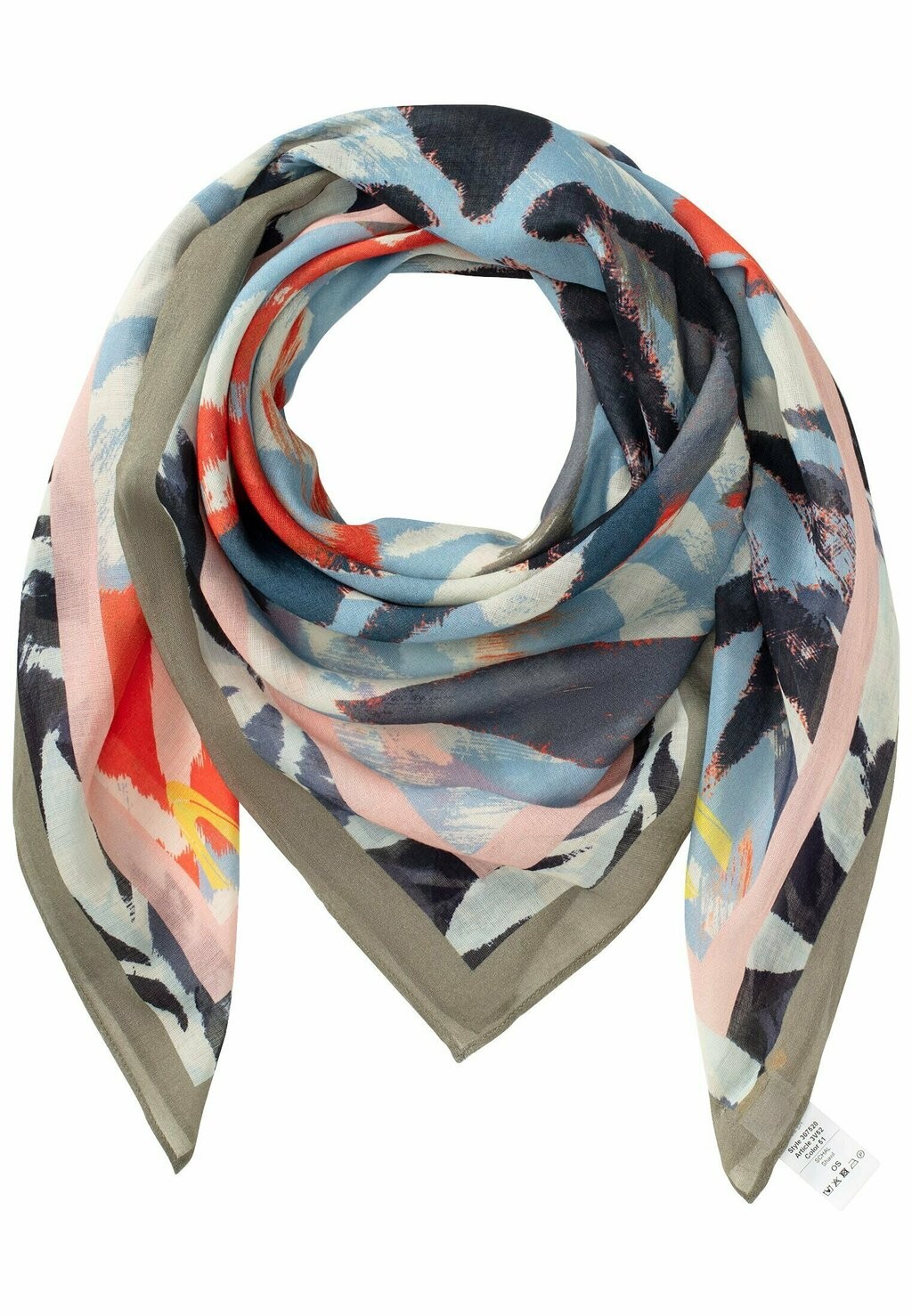 

Платок QUADRATISCHES camel active, цвет nectarine