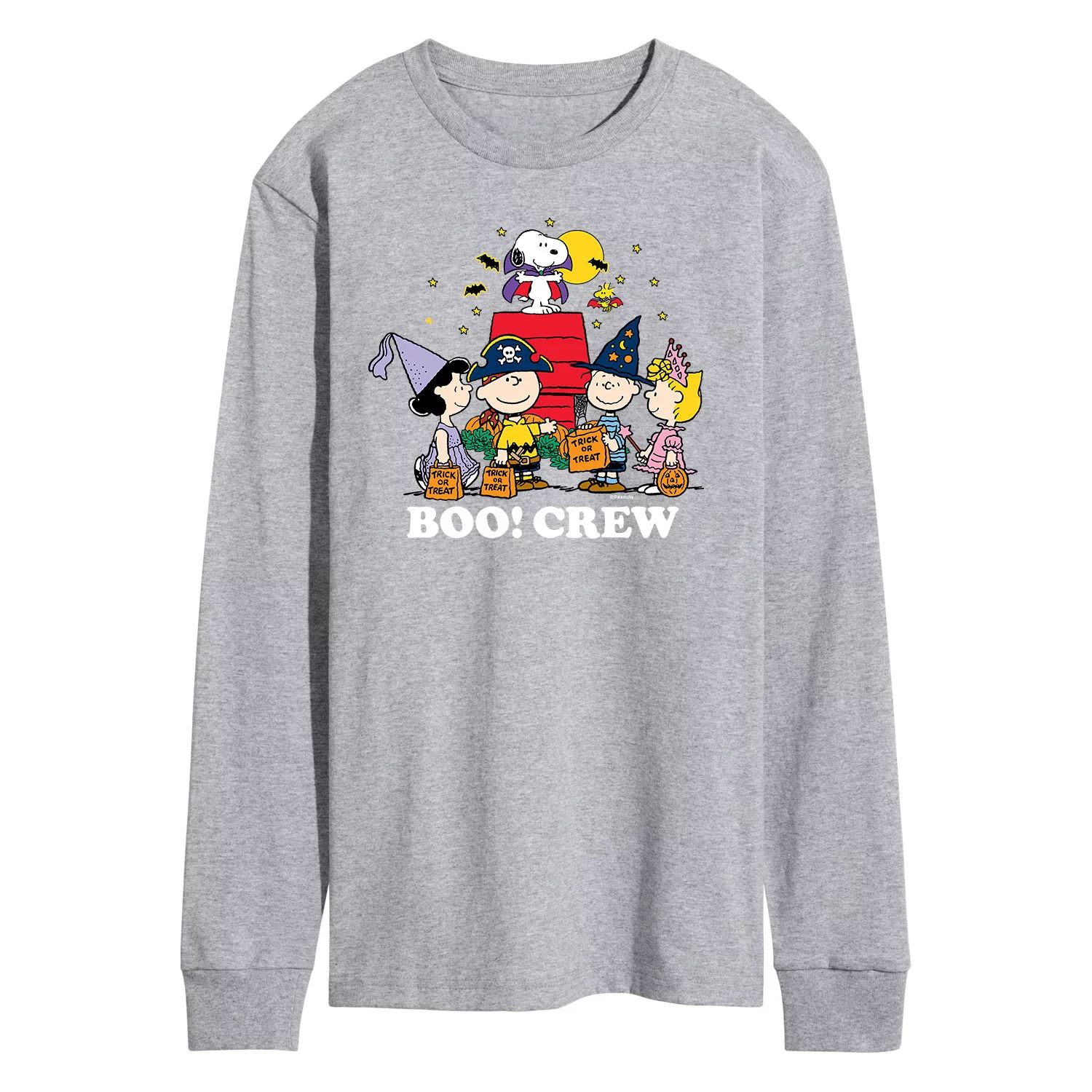 цена Мужская футболка Peanuts Boo Crew Licensed Character