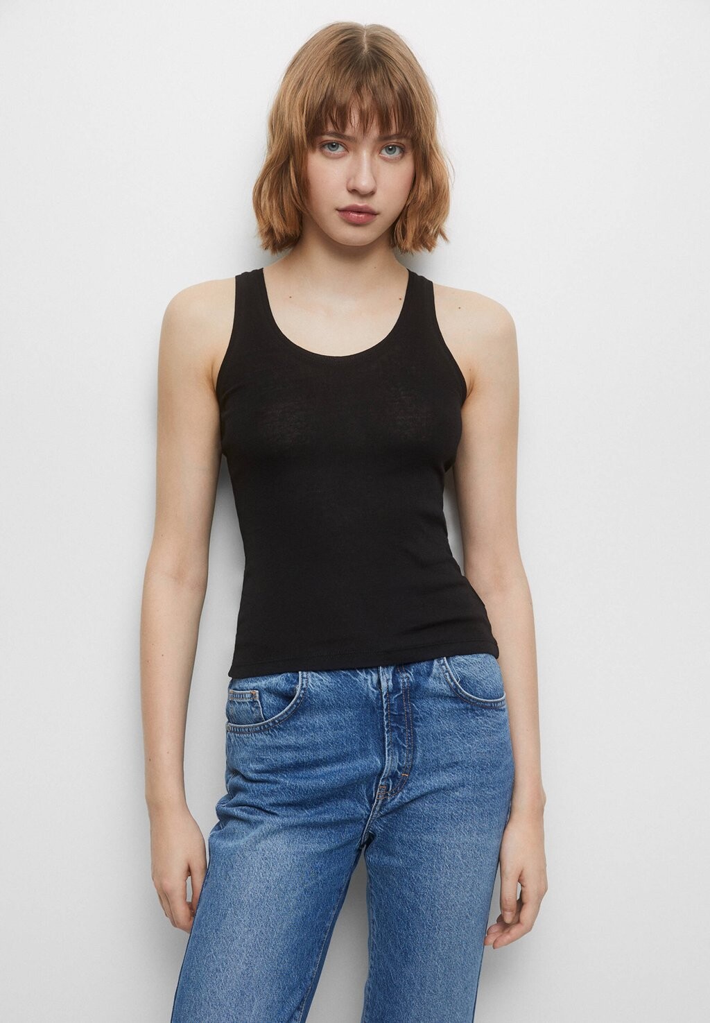

Топ PULL&BEAR, черный