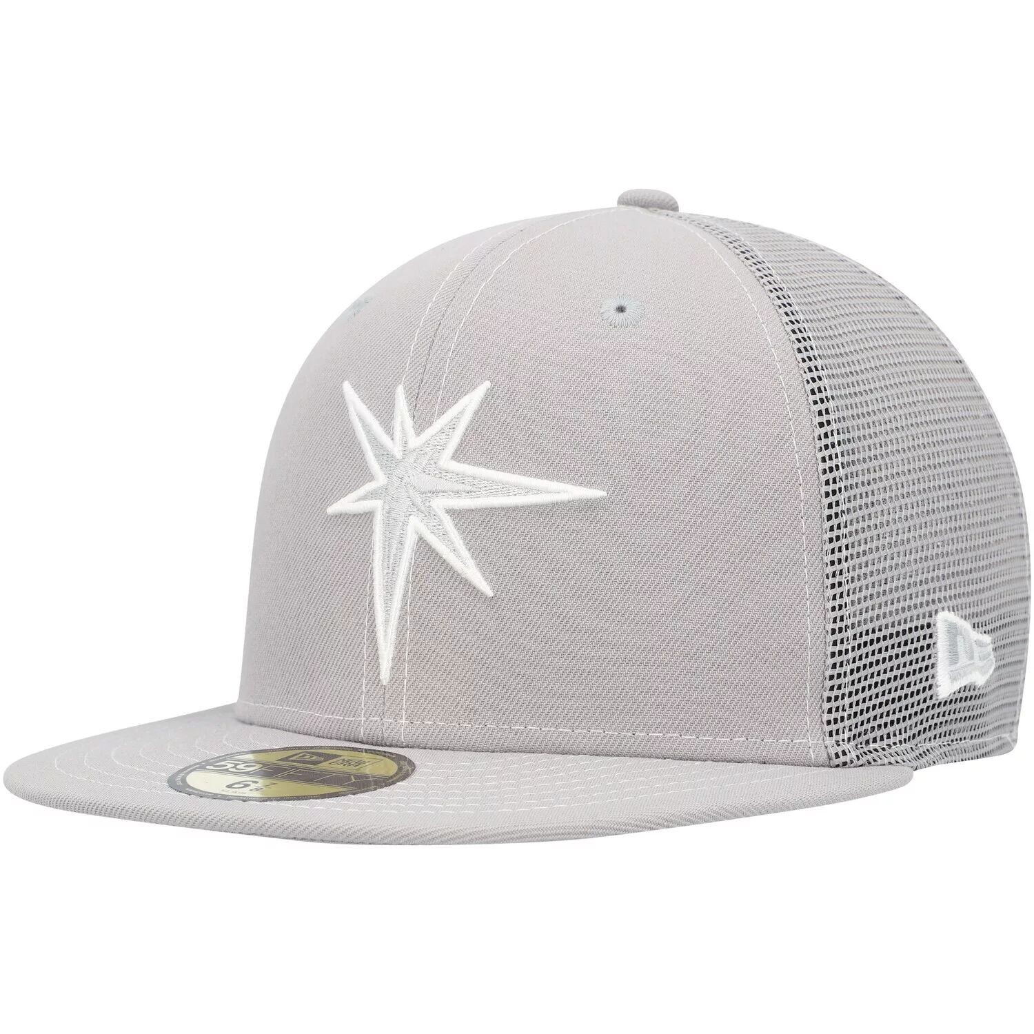 

Мужская кепка New Era Grey Tampa Bay Rays 2023 для тренировок на поле 59FIFTY
