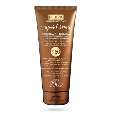 

PUPA Sun FP50 Интенсивный бронзовый крем 200 мл Солнцезащитный продукт