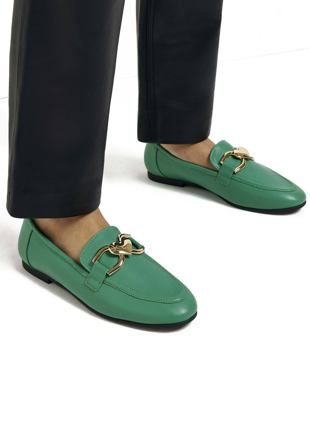 

Лоферы River Island, зеленый