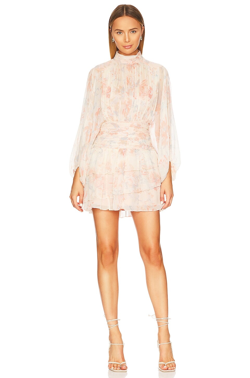 

Платье мини Shona Joy Faye, цвет Blush Multi
