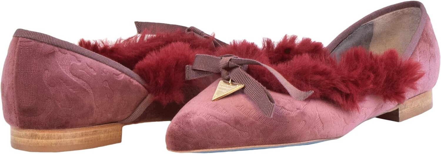 

Туфли на плоской подошве Valentina Rangoni Zaffiro, цвет Mauve Damascato