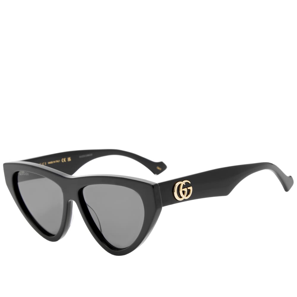 

Солнцезащитные очки Gucci Eyewear GG1333S, черный/серый