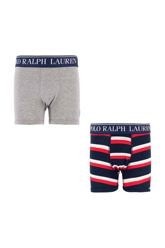 

Детские боксеры Polo Ralph Lauren, 2 пары, серый