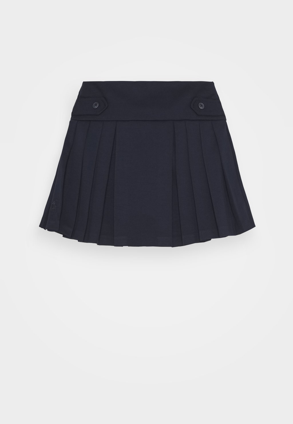 Юбка-колокольчик Pleat Bottoms Skirt Polo Ralph Lauren, цвет navy