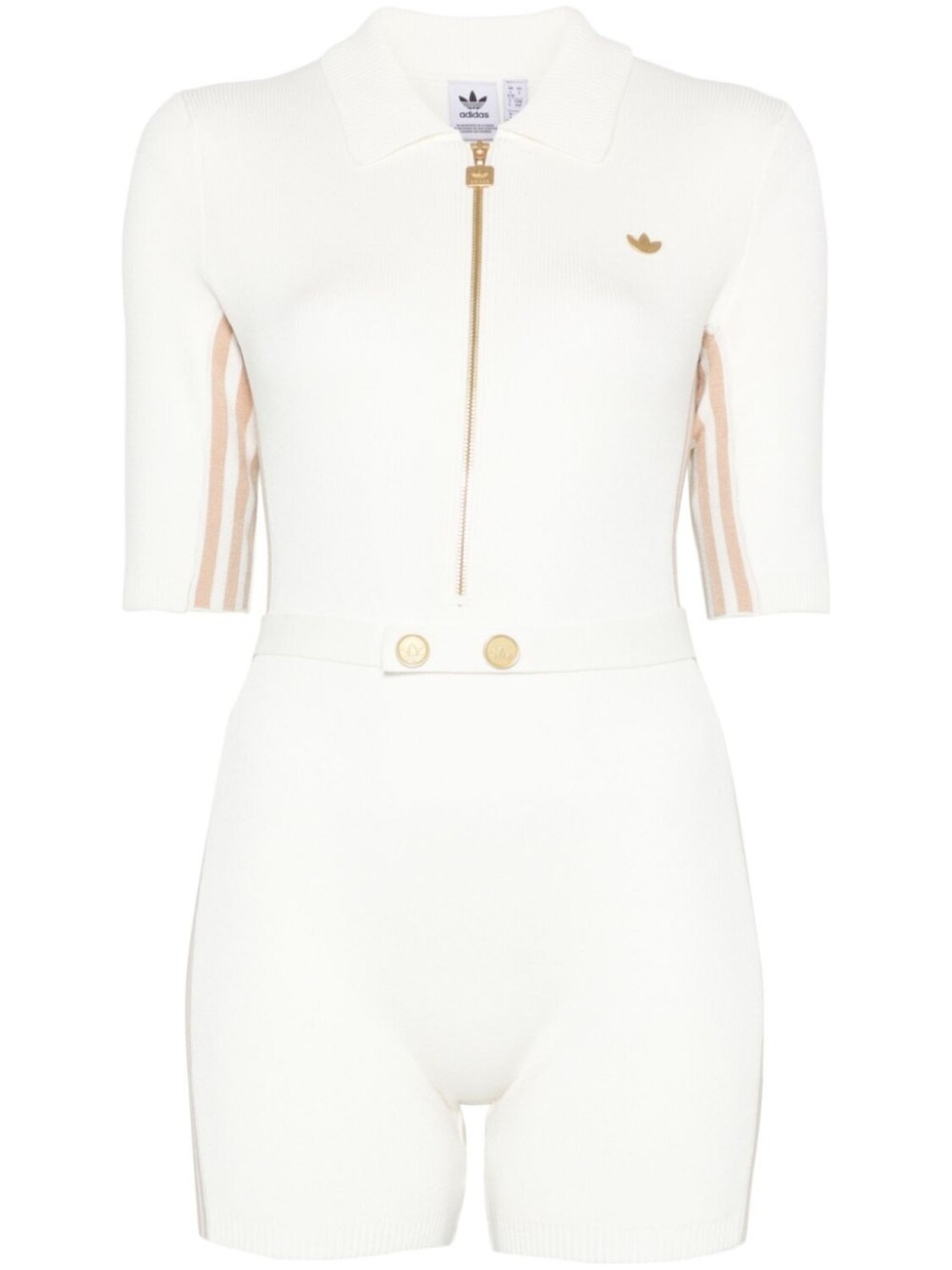 

Adidas трикотажный купальник, белый