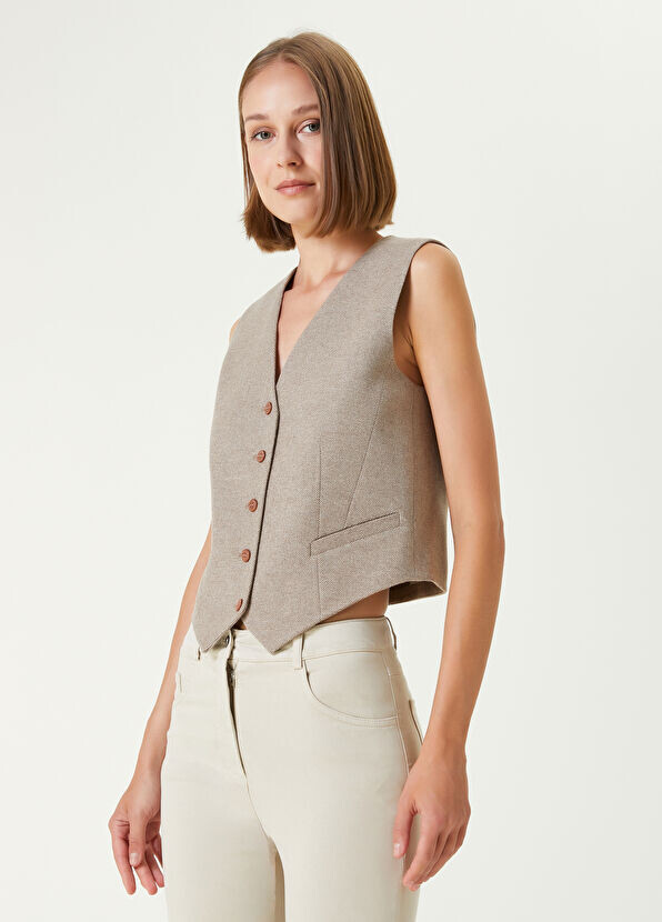 

Жилет Beymen Collection, бежевый