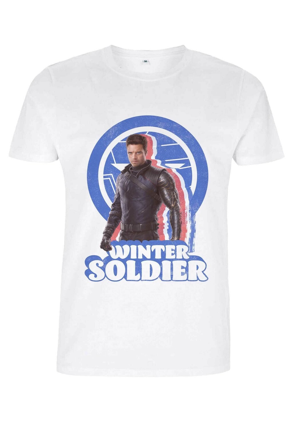 

Футболка с принтом THE WINTER SOLDIER DISTRESSED BUCKY Marvel, белый