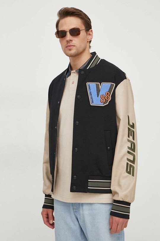 

Куртка бомбер Versace Jeans Couture, коричневый