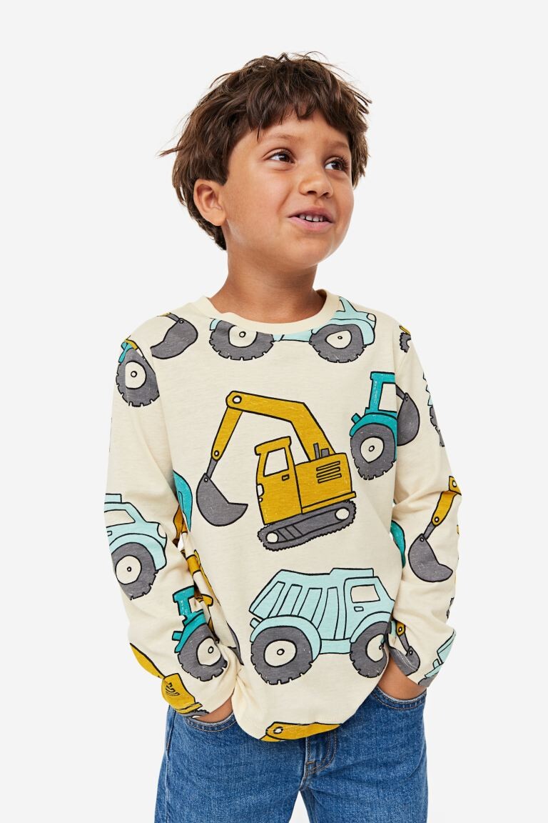 

Топ из 5 предметов из хлопкового джерси H&M