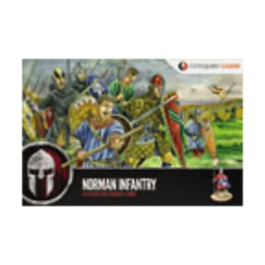 

Нормандская пехота, Medieval Miniatures (28mm) (Conquest Games)