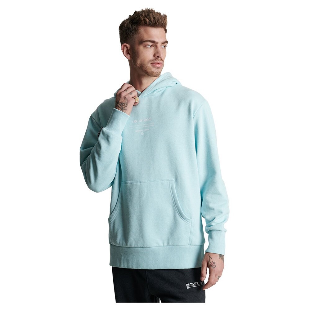

Худи Superdry Studios Rcycl Definition, синий