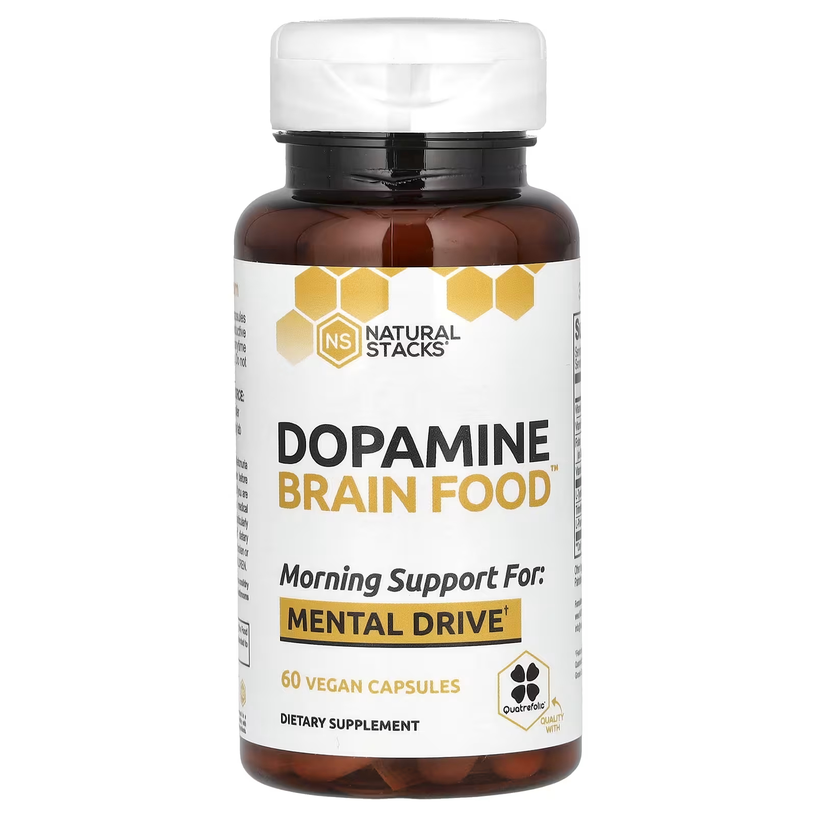 Natural Stacks Дофаминовая пища для мозга, 60 веганских капсул natural stacks дофаминовая пища для мозга 60 веганских капсул