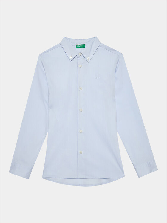 

Рубашка стандартного кроя United Colors Of Benetton, синий