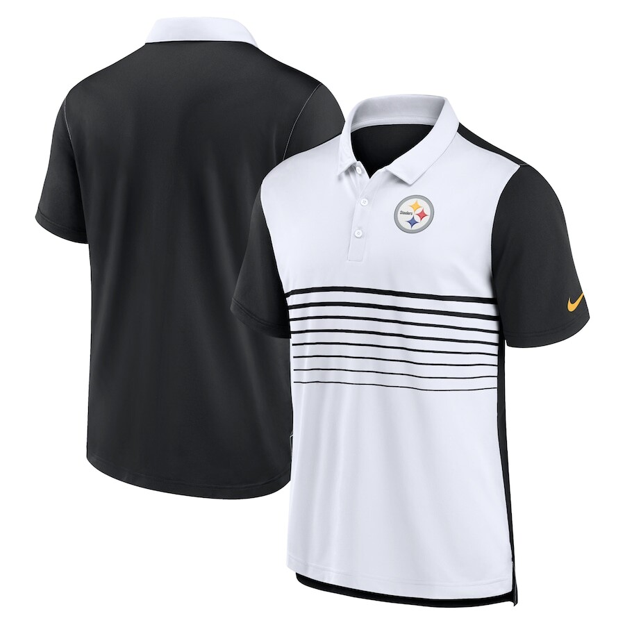

Поло с коротким рукавом Nike Pittsburgh Steelers, черный