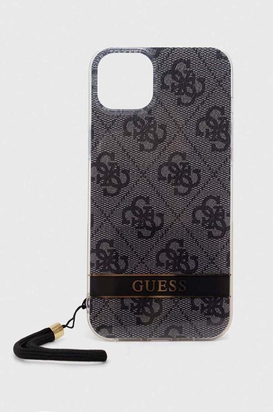 

Чехол для iPhone 14 Plus 6,7 дюйма Guess, черный