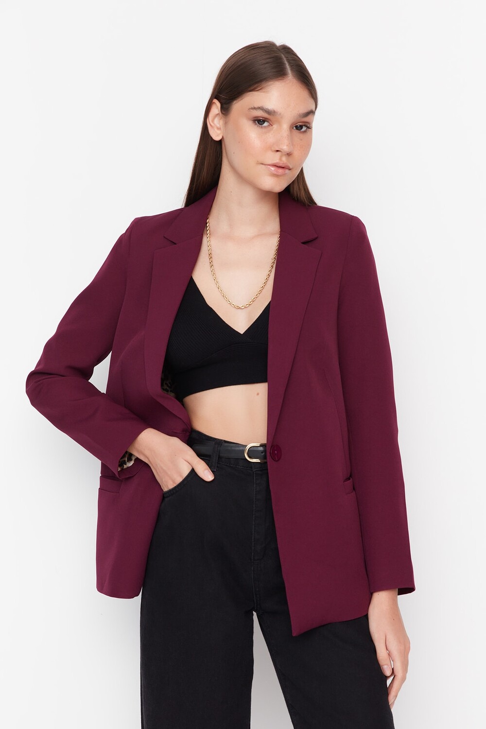 

Куртка TRENDYOLMİLLA, фиолетовый