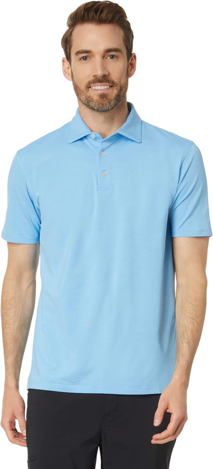 

Рубашка-поло Brrreeze Performance Heather Polo Southern Tide, цвет Heather Ocean Channel