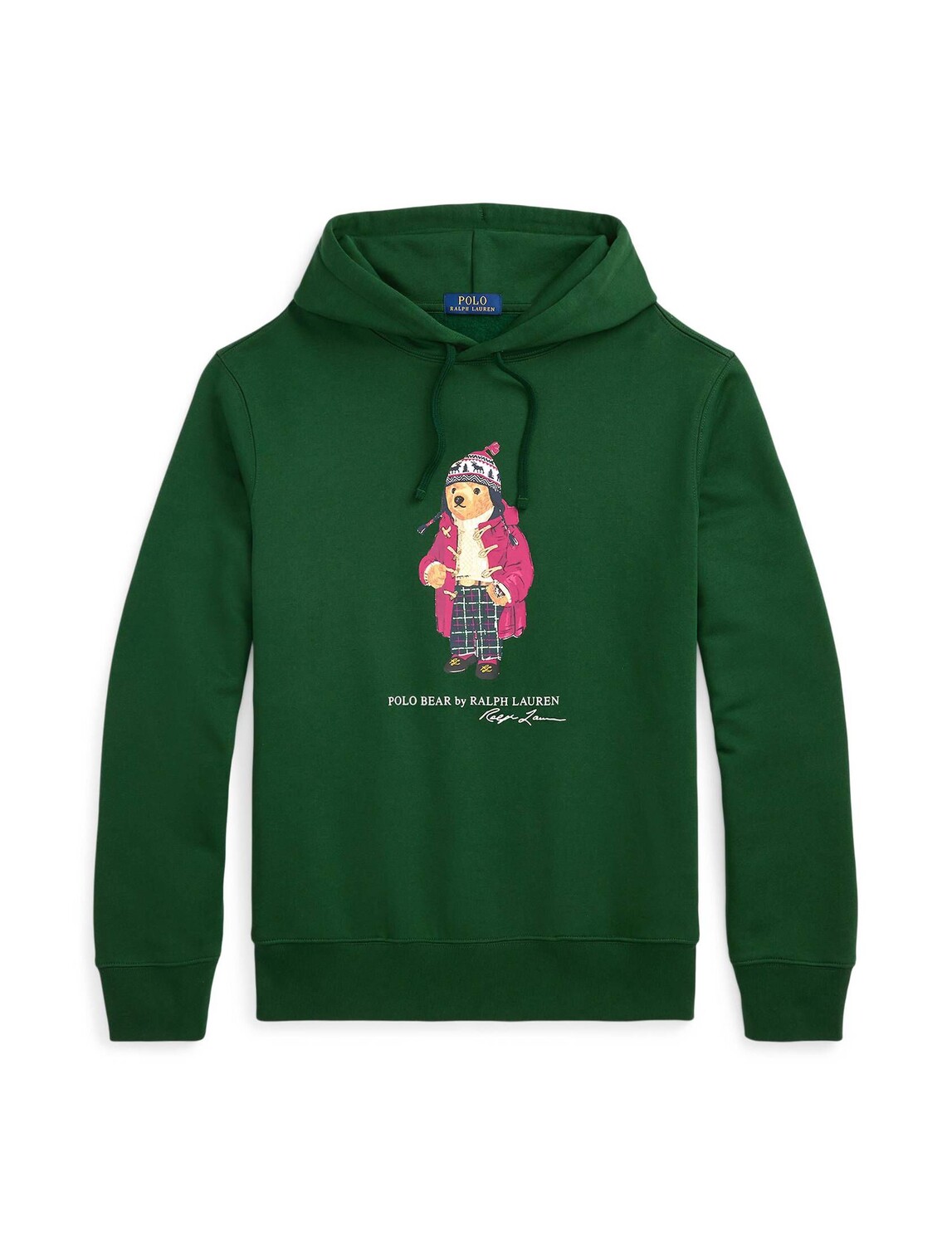 

Худи с мишкой-поло Polo Ralph Lauren, зеленый