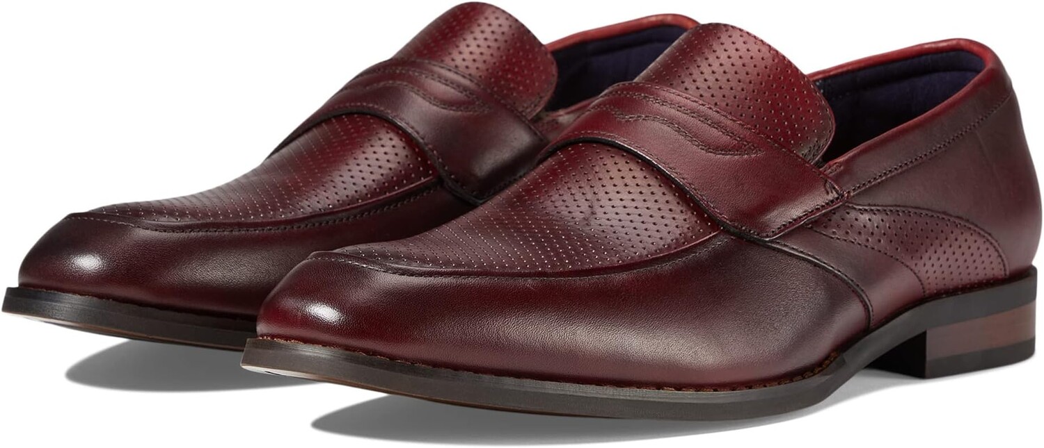 

Лоферы Karnes Penny Slip-On Loafer Stacy Adams, цвет Burgundy