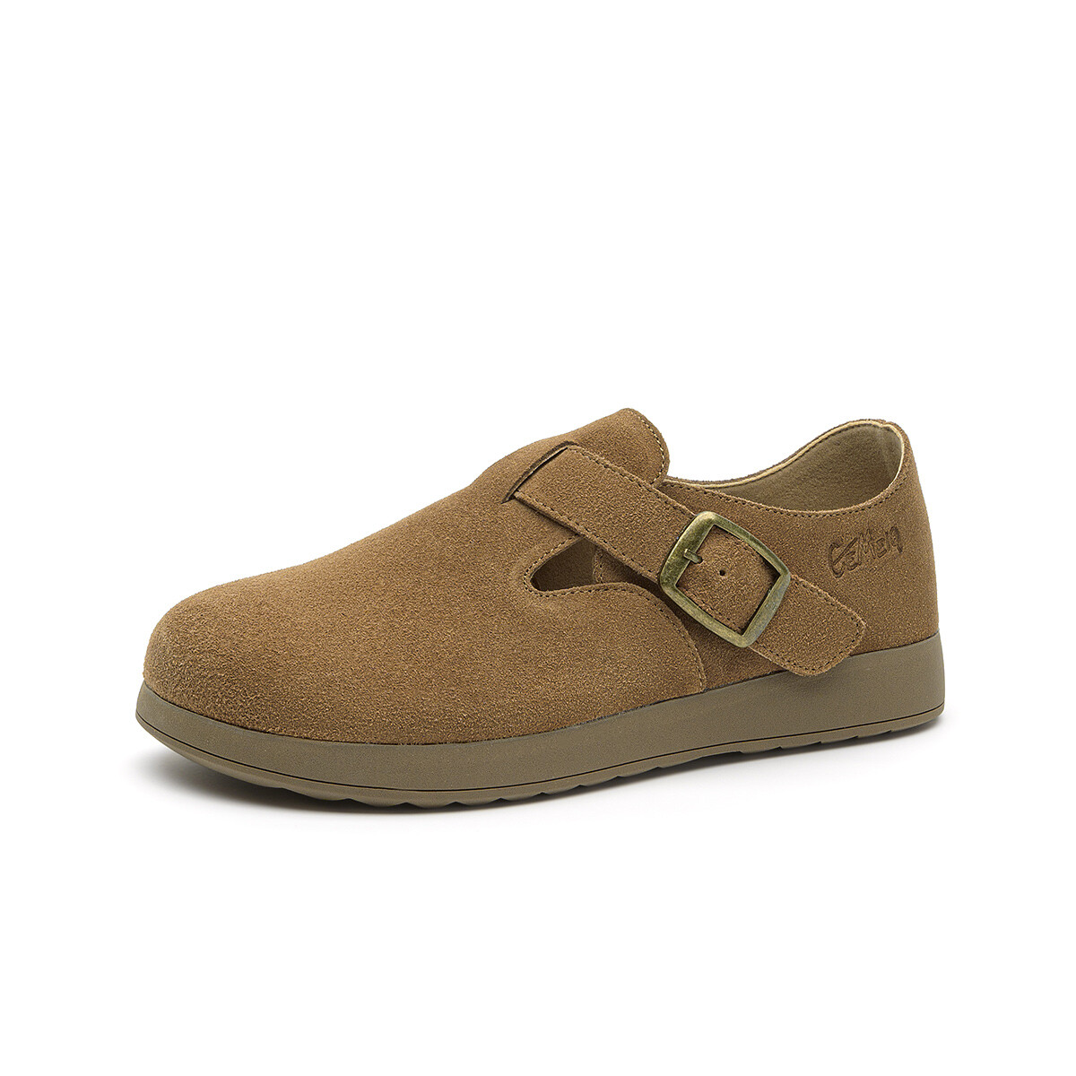 

Кроссовки для образа жизни Женские низкие Gemeiq, цвет Khaki (3cm higher)