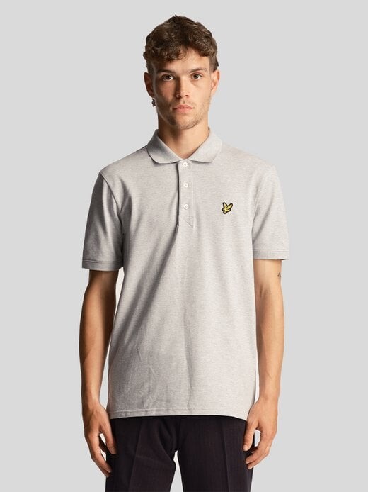 

Рубашка поло Lyle & Scott, серый