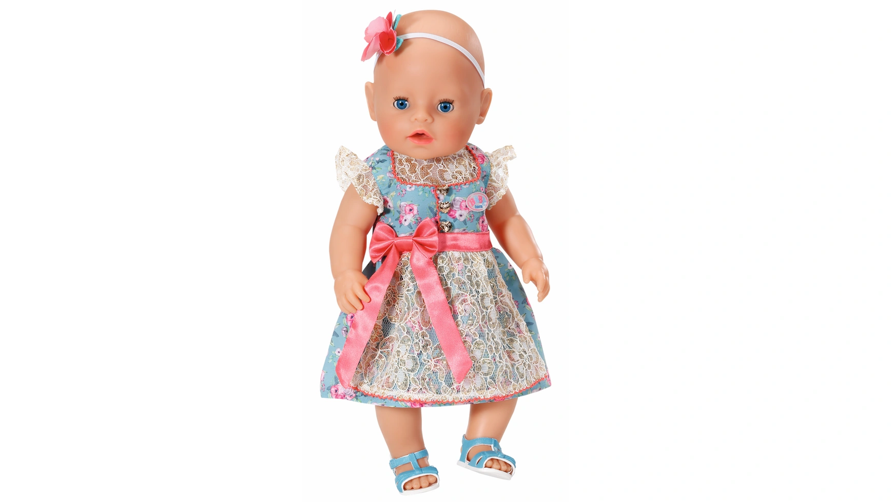 Zapf Creation юбка Baby Born 43 см одежда для кукол платье с повязкой арт 59 ко