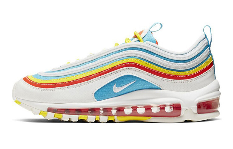 

Air Max 97 GS, 'Summer Pack', белый/разноцветный