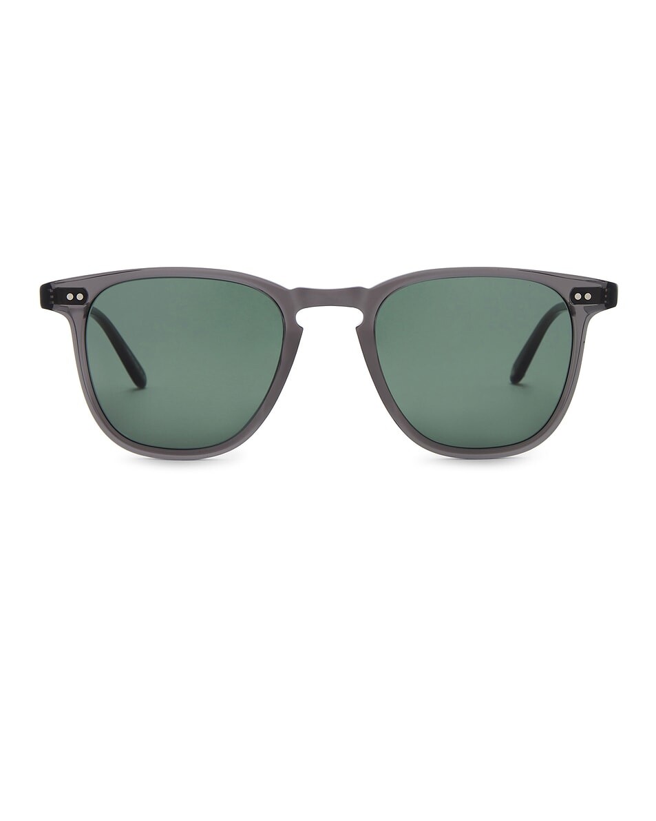 

Солнцезащитные очки Brooks Garrett Leight, цвет Grey Crystal & Semi Flat Pure