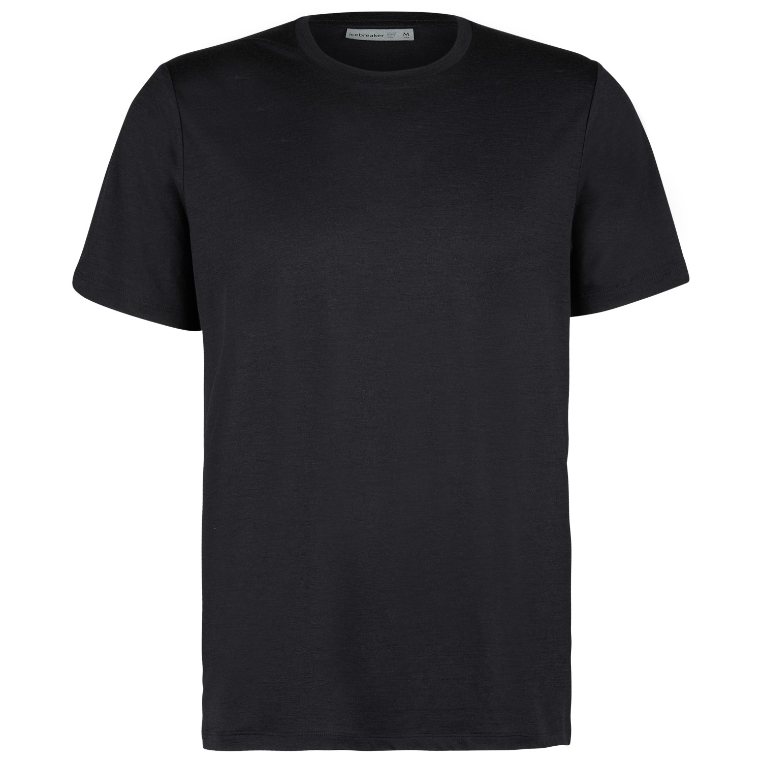Рубашка из мериноса Icebreaker Tech Lite II S/S Tee, черный