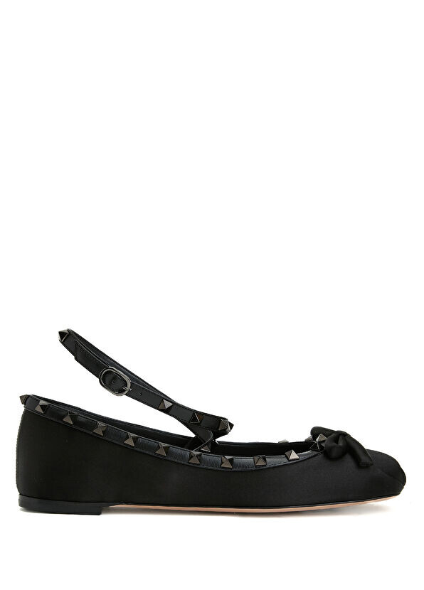 

Женские балетки Rockstud Valentino Garavani, черный