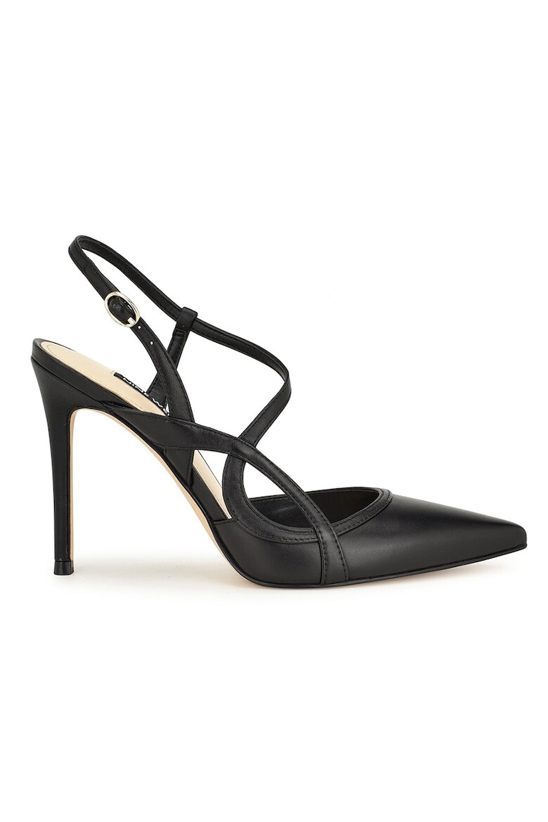 

Кожаные туфли Fresta с острым носком Nine West, черный