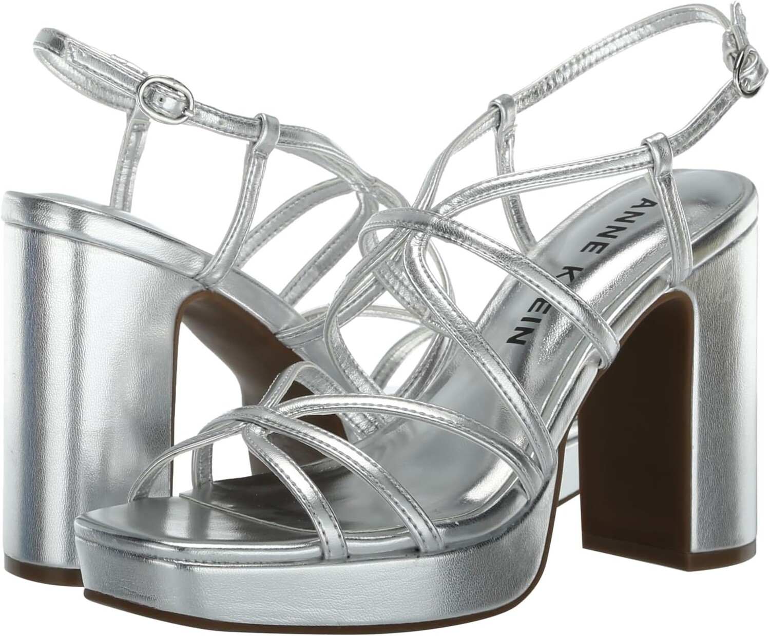 

Сандалии Anne Klein Zenon, серебряный