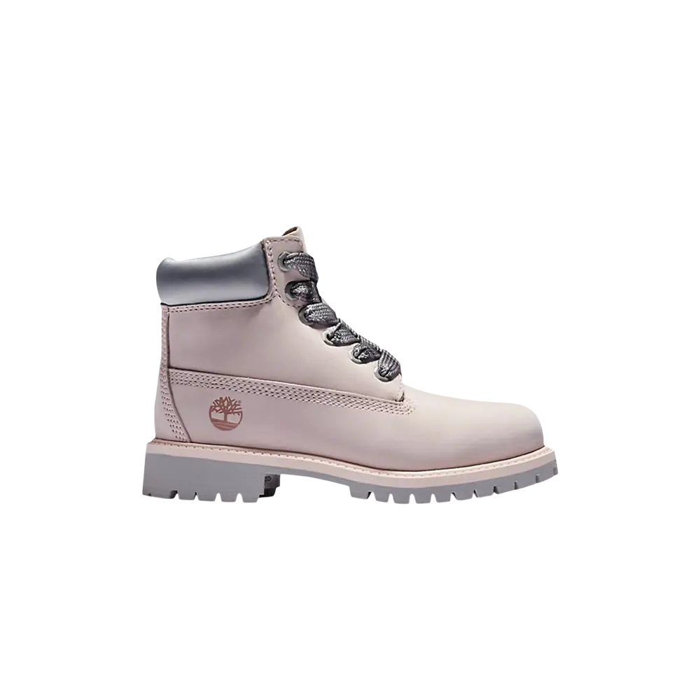 

6-дюймовые ботинки премиум-класса для малышей Timberland, розовый