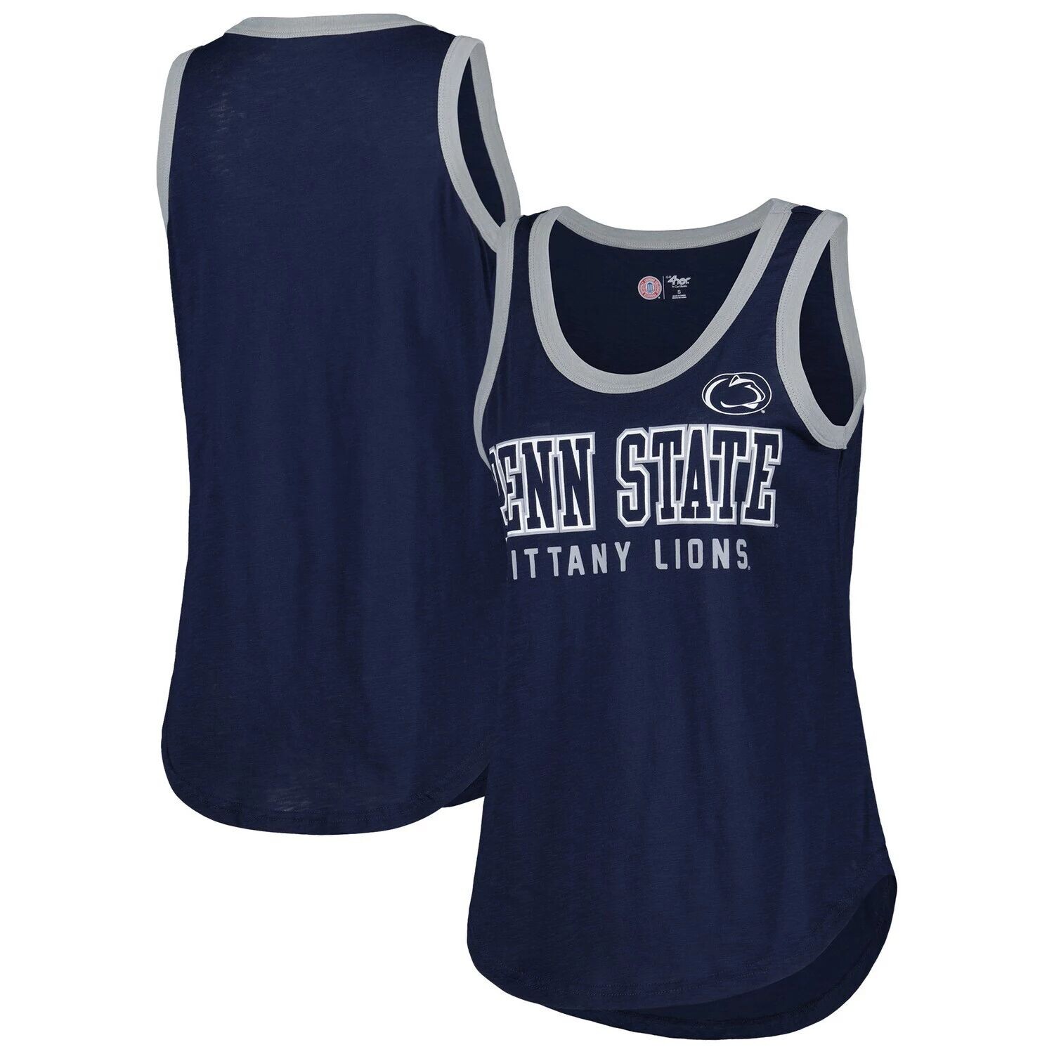 

Женская майка G-III 4Her от Carl Banks Navy Penn State Nittany Lions Clubhouse Slub G-III